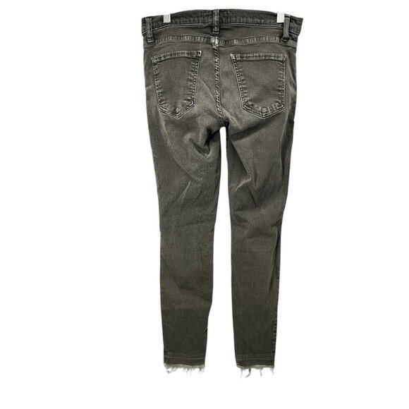Current/Elliott Forest Night Released Hem Skinny Jeans‎ Size 28 Green - Picture 2 of 10